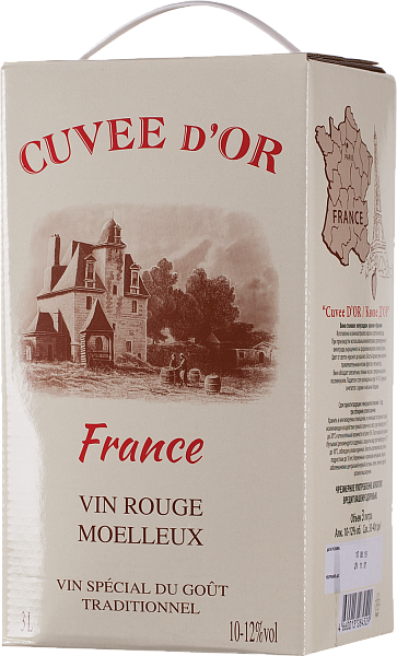 Cuvee d’Or, 3 л в Рязани