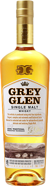 Виски Grey Glen Single Malt Whisky, 0.7 л в Рязани