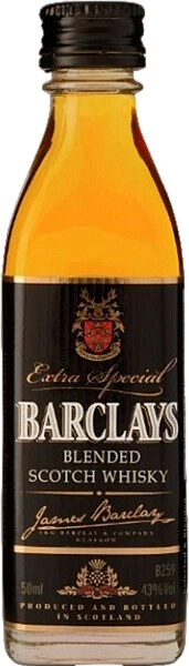 Виски Barclays Blended Scotch Whisky, 0.05 л в Рязани