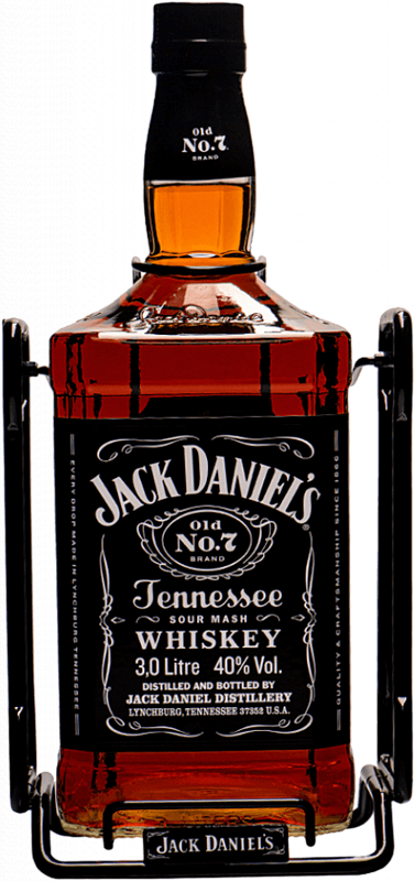 Джек Дэниэлс Теннесси зерновой виски в подарочной упаковке 3 л