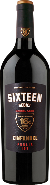 Sixteen Zinfandel Puglia IGT Angelo Rocca e Figli, 0.75 л в Рязани
