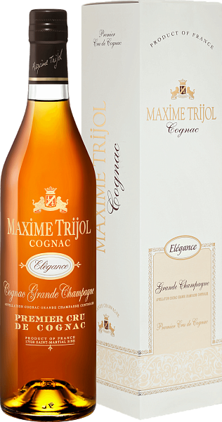 Коньяк Maxime Trijol Cognac Elegance Grande Champagne Premier Cru (gift box), 0.7 л