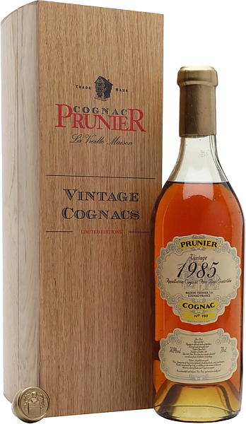 Prunier 1985 Fins Bois Cognac (wooden box), 0.7 л в Рязани