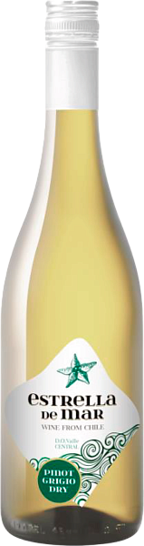 Estrella del Mar Pinot Grigio Central Valley DO, 0.75 л в Рязани